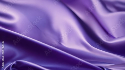 Purple and Violet Silk Fabric Drape Texture