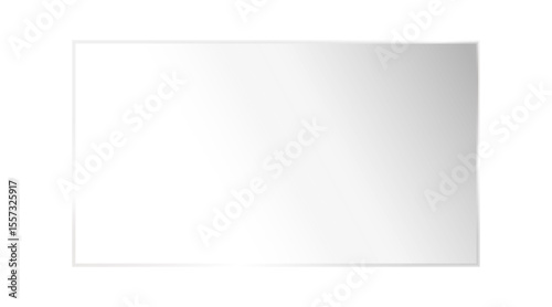 Glossy, reflective 16:9 vector background for glass, plastic, or acrylic window designs. The texture replicates a mirror's surface with shine, light reflections, and a clear, undistorted view.	