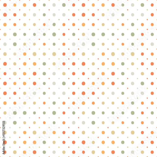 Seamless dotted pattern background. vector, svg, retro style, vintage colors. dotted background, 