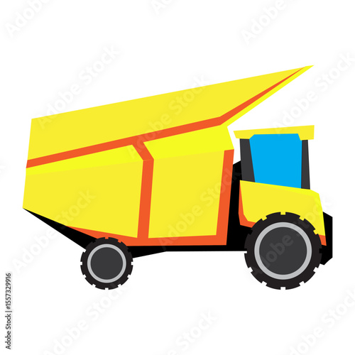 Truck art vector, digital art, artwork, and illustration design.