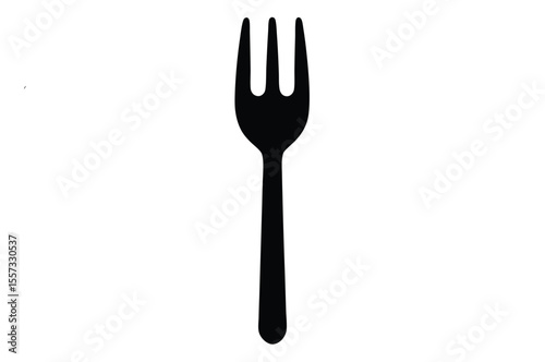 Silverware set featuring isolated shiny metal forks, knives, and spoons on a white background, ready for dining
