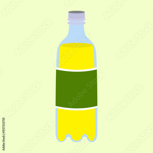 Bottle drink art vector, graphic design, item, and illustration design.