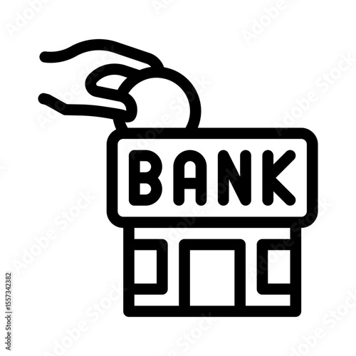 deposit line icon