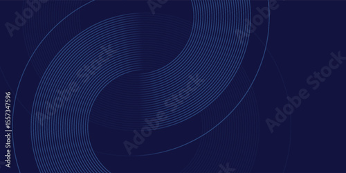 Abtstract background blue and navy gradation. circle effect style design simple pattern nice trendy concept graphic