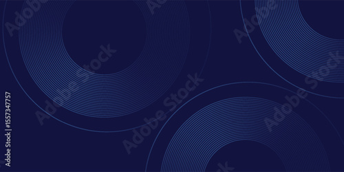 Abtstract background blue and navy gradation. circle effect style modern simple design texture art vector illustrations pattern
