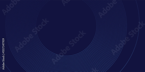 Abtstract background blue and navy gradation. circle effect style modern simple design texture art