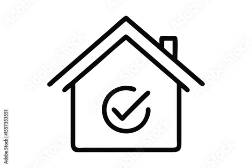 Professional Real Estate Logo Icon for Realtors, Property Business, and Agencies
