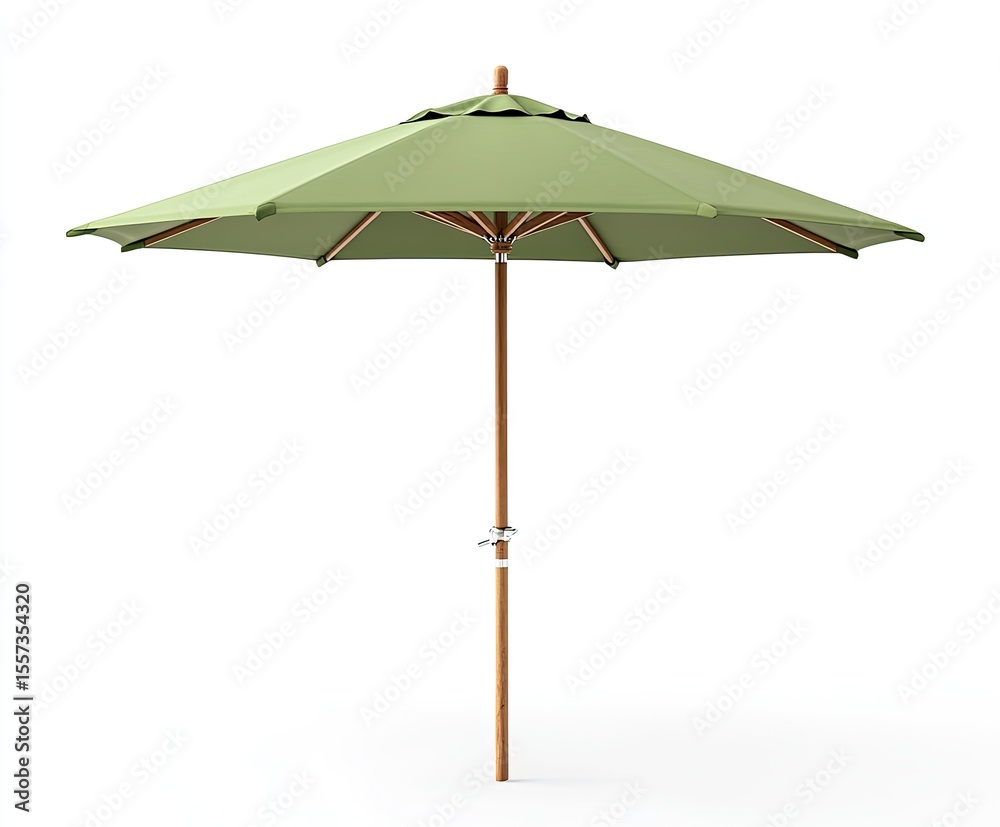 Fototapeta premium Light olive-green garden umbrella