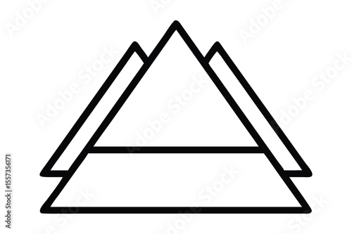 Simple Real Estate Logo Icon Suitable for Home Listings and Agent Branding