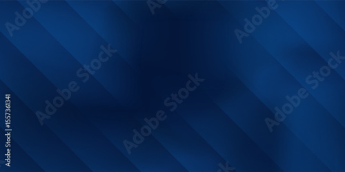 Black dark navy blue silver abstract pattern background. Geometric shape. Line triangle angle fold polygon diamond 3D simple abstract modern