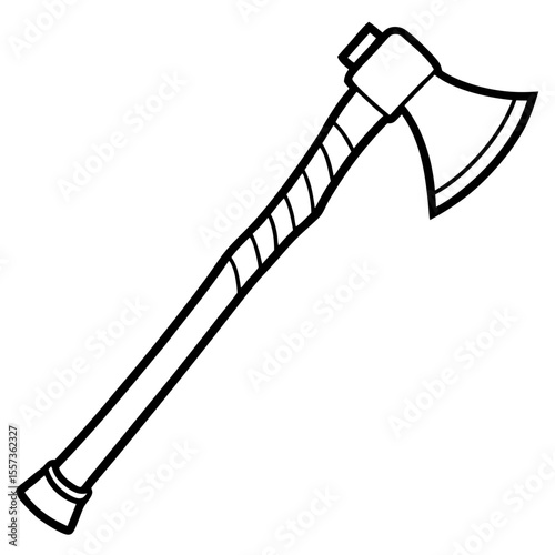 Battle Axe Art Vector