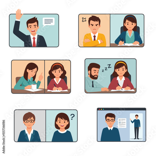 Online Meeting and Learning Discussion