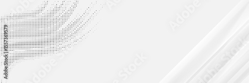 Wallpaper Mural Minimalist white and gray background with soft diagonal lines. perfect for business presentations, technology banners, corporate templates, or minimalist branding projects Torontodigital.ca