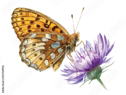 butterfly on flower