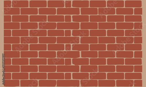 traditional red brick wall for residential and office spaces with timeless style and elegance