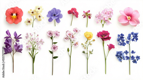 Vibrant Collection of Beautiful Flowers A Stunning Floral Arrangement