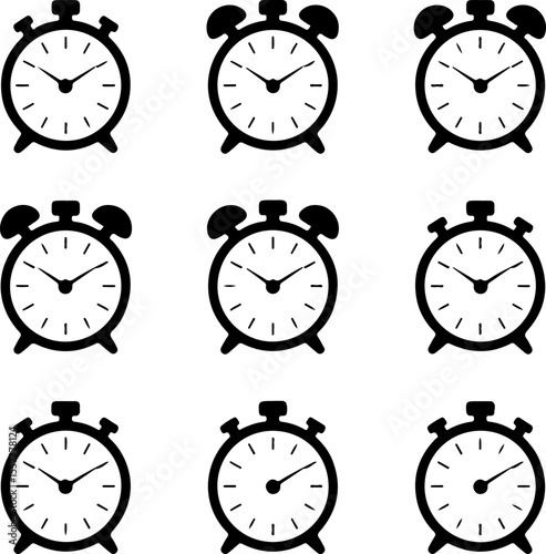Alarm clocks timepieces analog clock