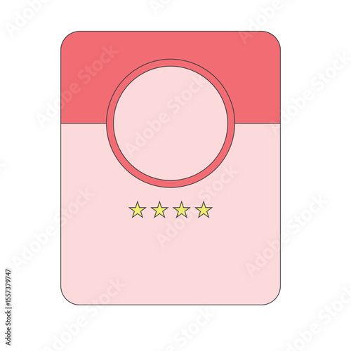 Isolated testimonial boxes of various shapes with space for testimonial text, Modern flat style vector illustration