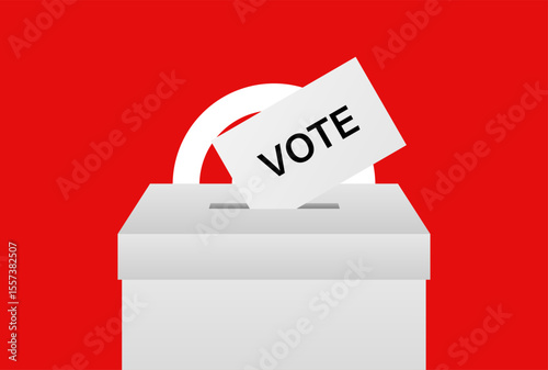 Election in Tunisia. Election Concept. Vector Illustration.