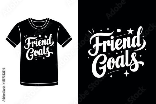 best friends quote vector tshirt for friendship day