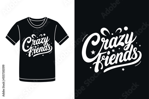 best friend celebration day shirt design template