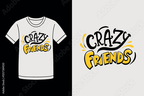 bestie themed tshirt design for friendship fun