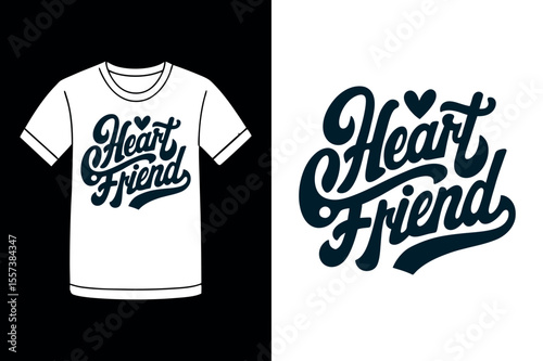 day of friends unity tshirt design modern look