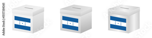 Election in Honduras. Election Concept. Vector Illustration.
