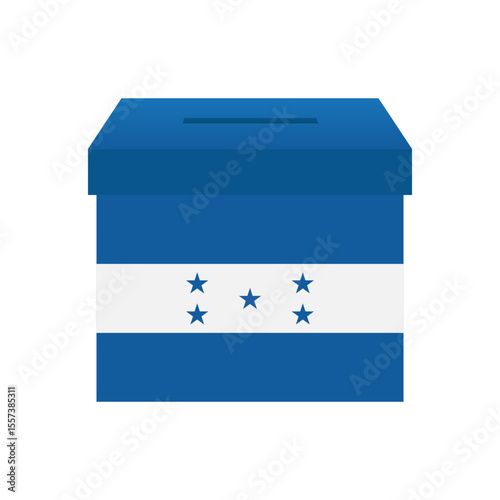 Election in Honduras. Election Concept. Vector Illustration.