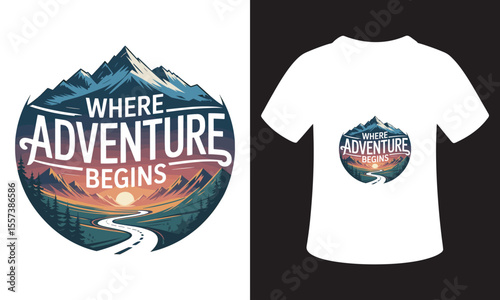 Motivational National Mountain Climbing Day T-Shirt Design