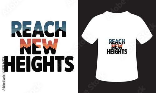 National Mountain Climbing Day Typhography T-Shirt Design