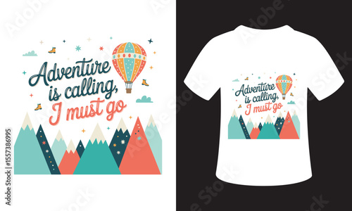 National Mountain Climbing Day Quote T-Shirt Design