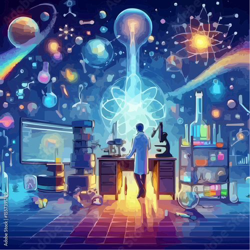 science themed digital art 43