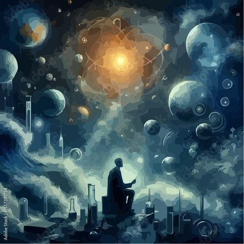 science themed digital art 42