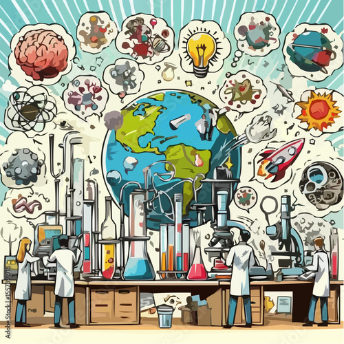 science themed digital art 23