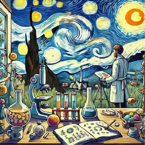 science themed digital art 19