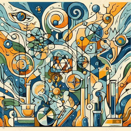 science themed digital art 16