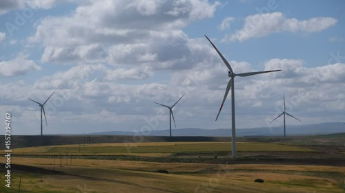 
A wind (RES) energy plant in the Gurun district of Sivas province of Turkey
