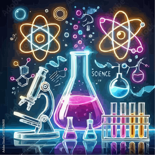 
representation of science contributing to the evolution of humanity 27