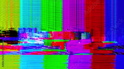 Abstract textured, fast random layers overlay backdrop motion gritty grunge static background with smooth looping animation.