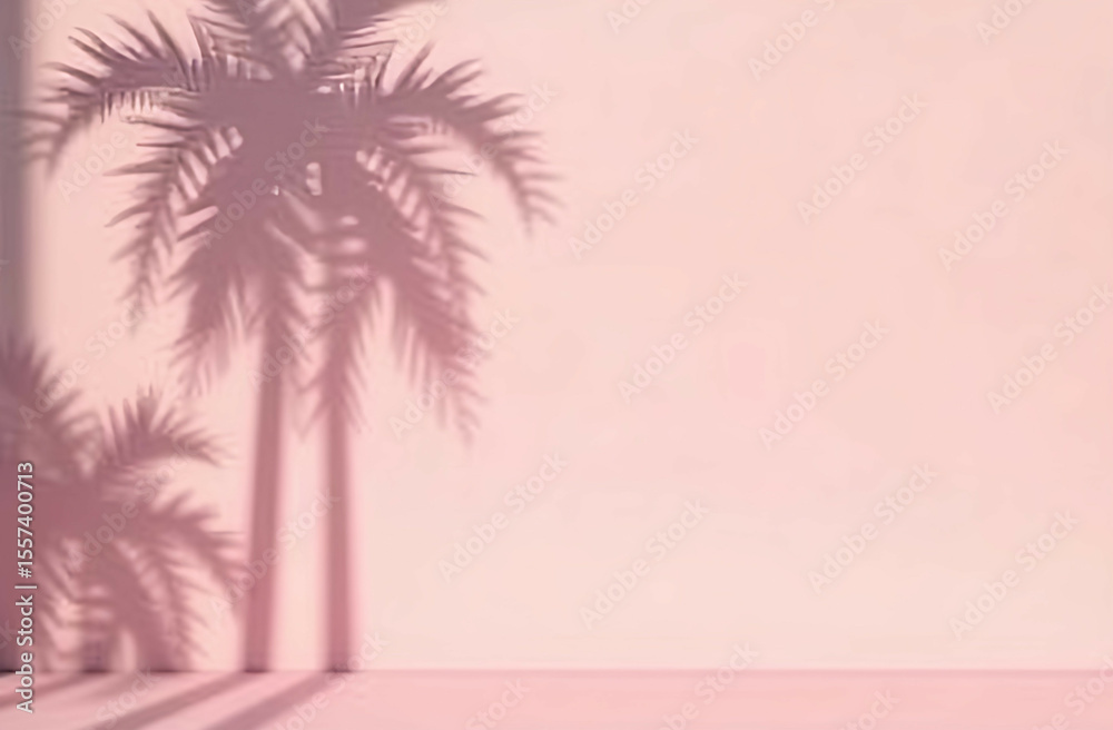 Naklejka premium tropical palm tree