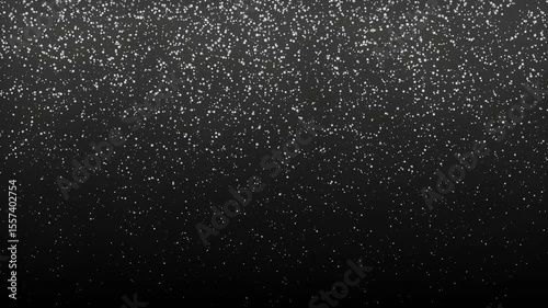 Abstract falling glitter glowing sliver sparkles particles background, flickering loop backdrop animation.
