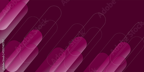 Abstract geometric dark pink and reed square theme overlap background modern ilustrator