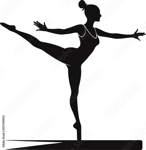 ballet dancer silhouette