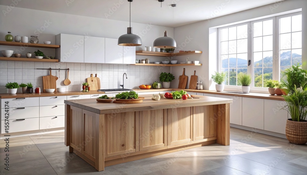 Fototapeta premium Home Room Wide View 118