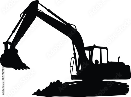 excavator and shovel