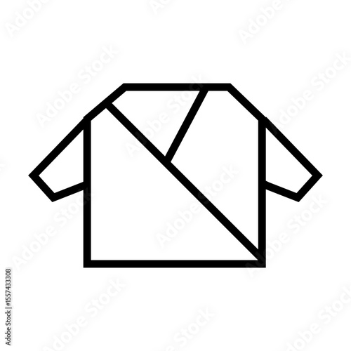 Bath Robe Clothes Icon Illustration Vector