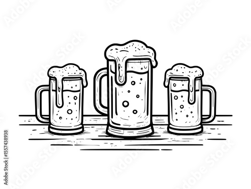 vector illustration of a beer bottle