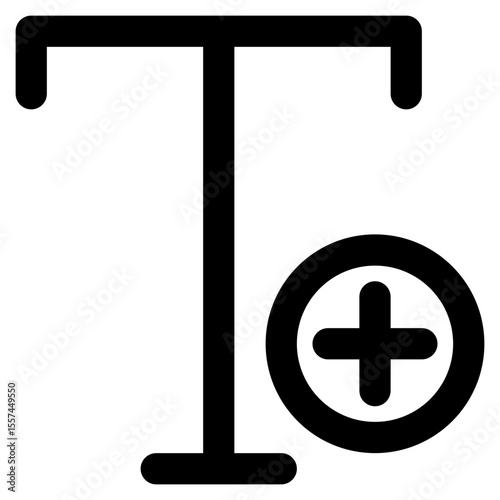 add text icon