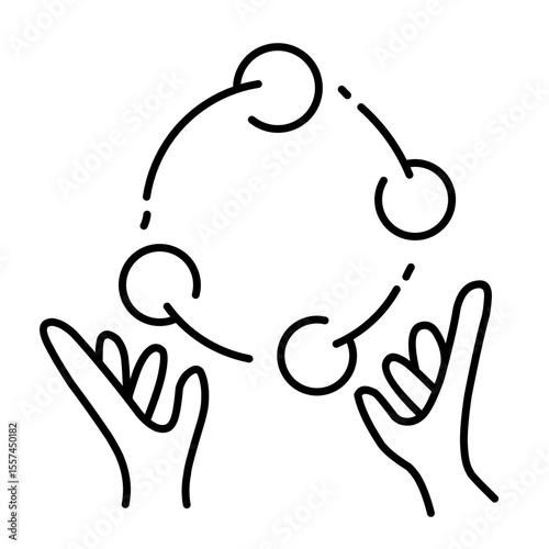 magic show vector icon